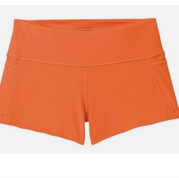 Prana Chantel Nespola Orange Athletic Swim Shorts Xs UPF 50+ - Picture 3 of 6